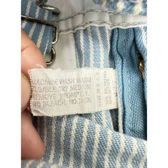 Vintage Oshkosh B'Gosh Hickory Vestbak Stripe Romper Jumper Baby Toddler - Picture 10 of 10